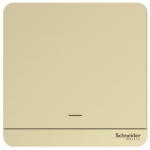 Schneider Electric Wiser Home Automation 1G Switch (Wine Gold) (E8331SRY800ZB_WG)